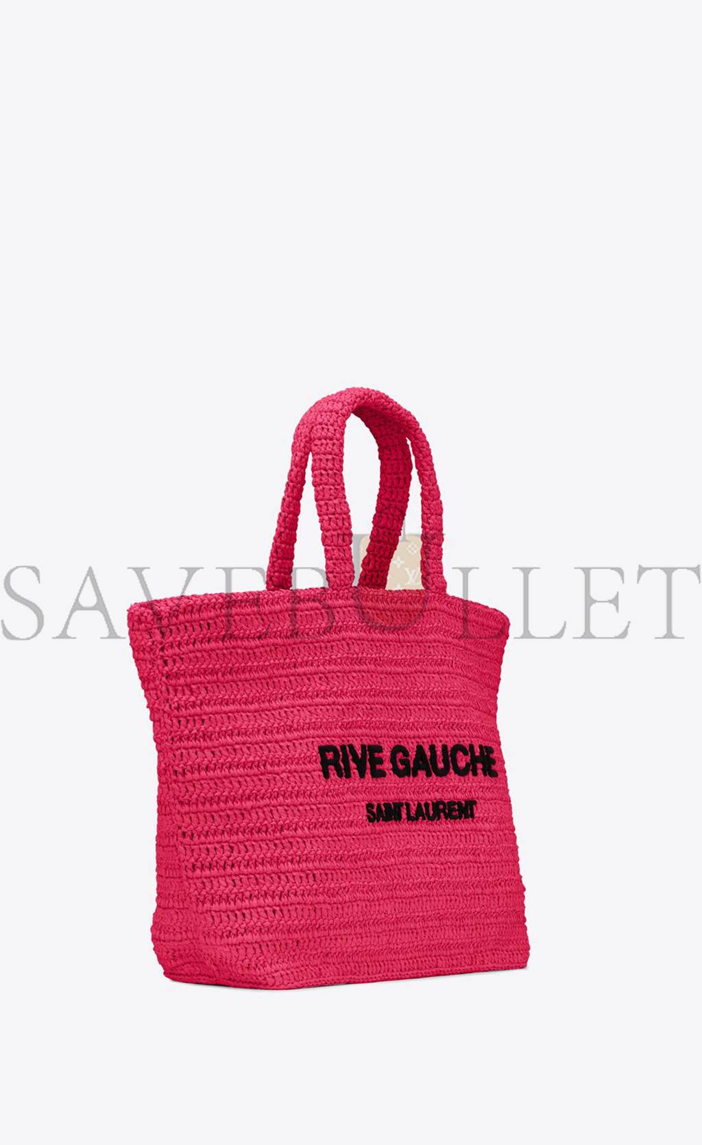 y*l rive gauche S*pple in raffia crochet 688864gaaa15693 (38*35*14.5cm)