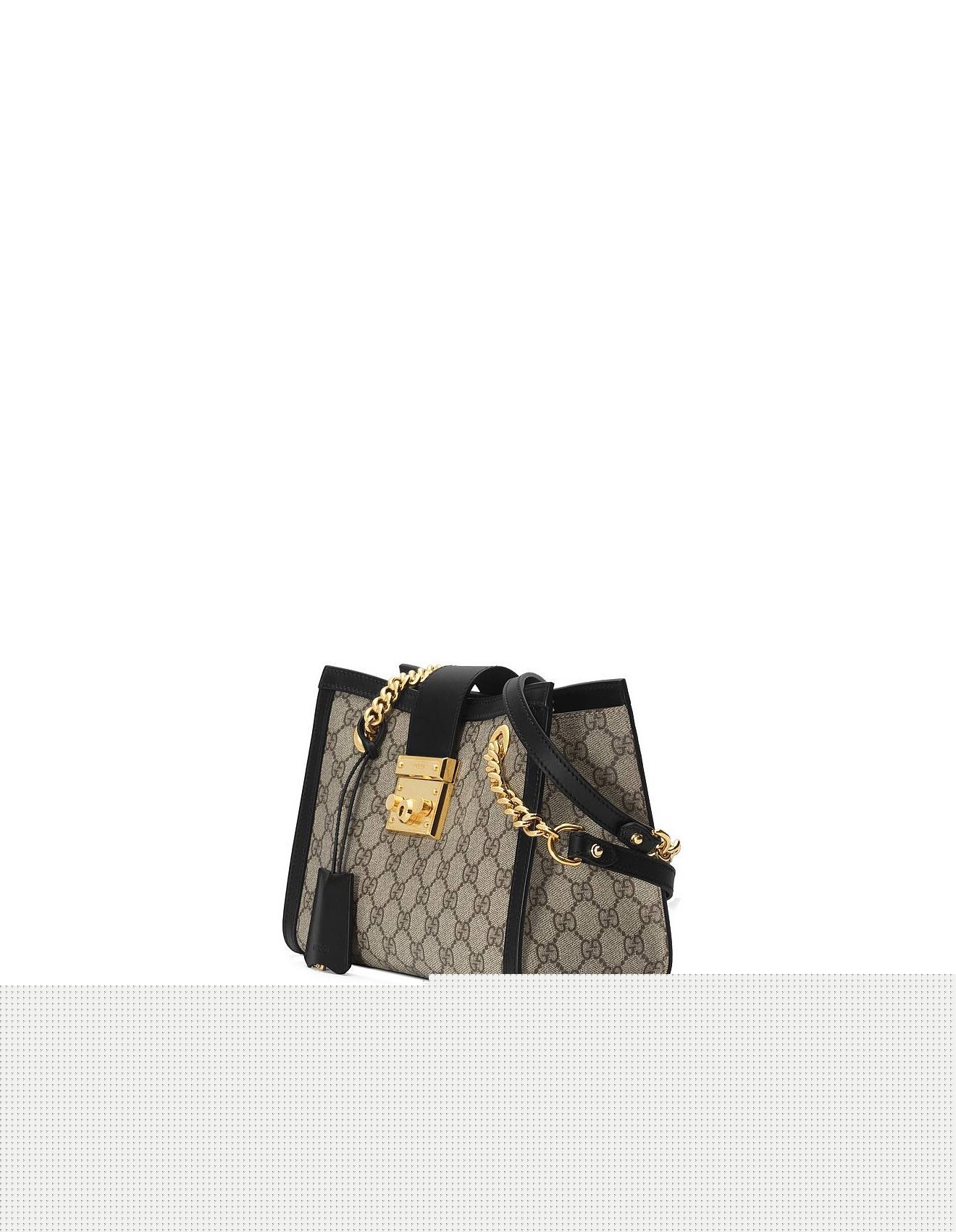 G*u*i padlock small gg shoulder bag 498156 (26*18*10cm)
