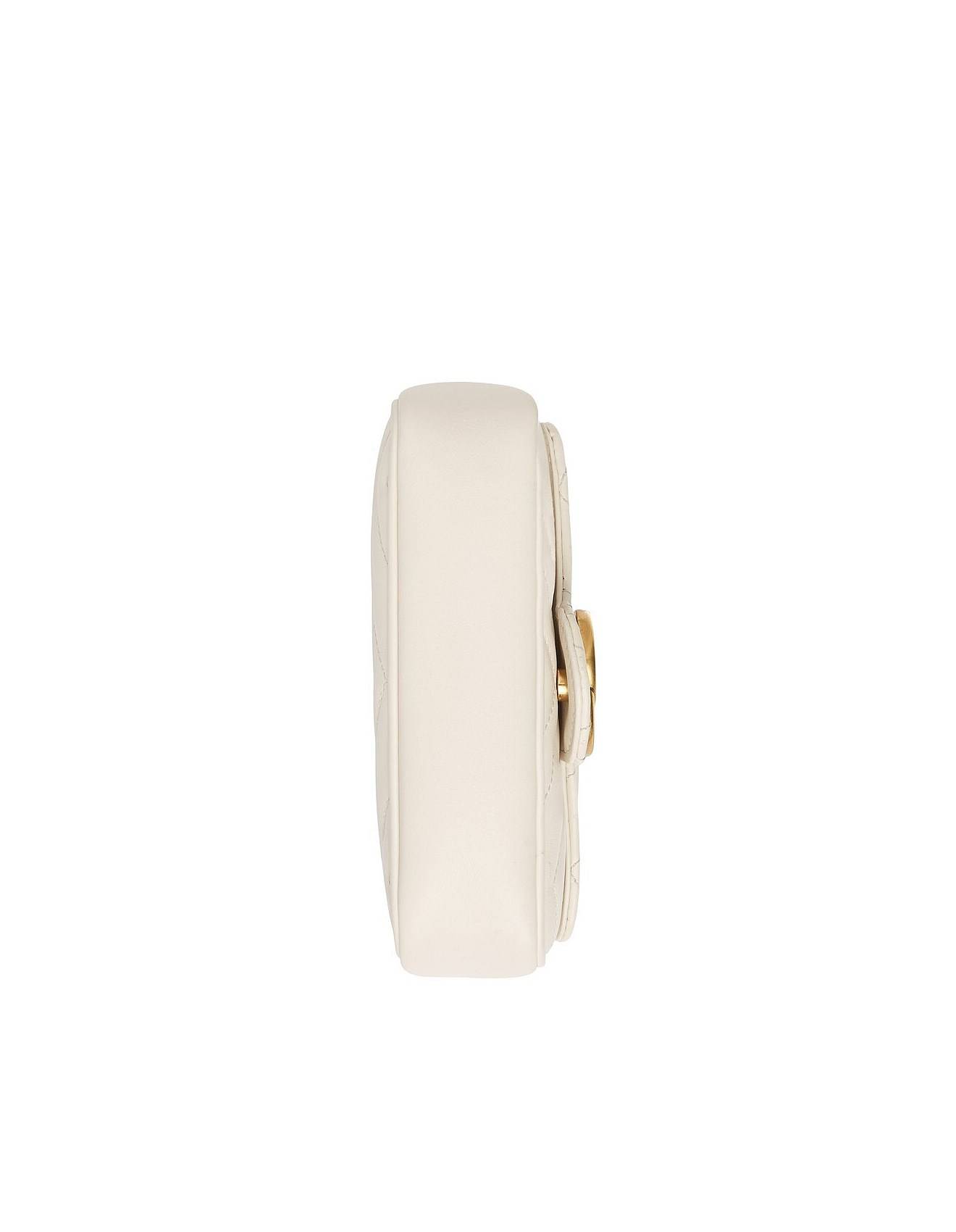 g*u*i gg marmont matelassÉ leather S*per mini bag 476433 (16.5*10*4.5cm)
